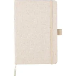 Carnet A5 personnalisé en chanvre - Idéal pour vos notes pas cher Barbara Matières : polyester Taille textile : M Couleurs : bla 2