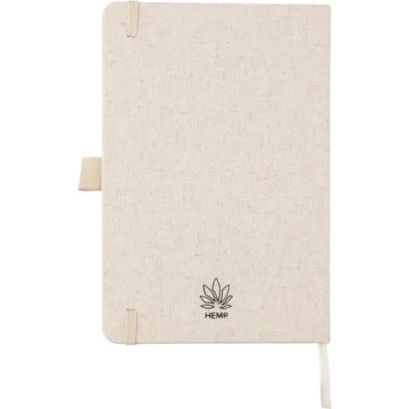 Carnet A5 personnalisé en chanvre - Idéal pour vos notes pas cher Barbara Matières : polyester Taille textile : M Couleurs : bla