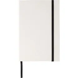 Carnet A5 écologique en carton recyclé personnalisé Hudson Matières : polyester Taille textile : S Couleurs : bleu