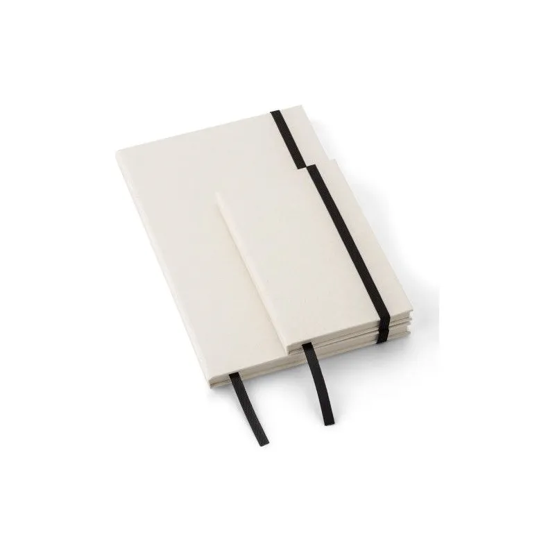 Carnet A5 écologique en carton recyclé personnalisé Hudson Matières : polyester Taille textile : S Couleurs : bleu livraison exp