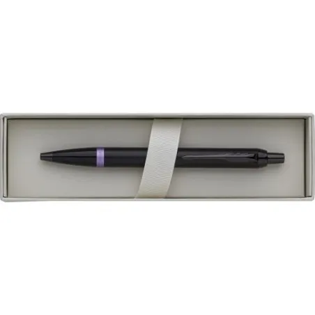 Stylo bille personnalisé luxe Parker IM Vibrant Rings Matières : polyester Taille textile : S Couleurs : jaune cadeau client ori