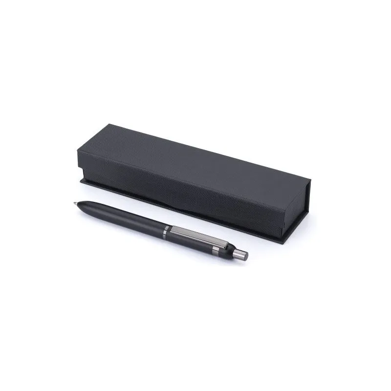 Stylo bille personnalisé en aluminium pour cadeau d'entreprise Alistair Matières : polyester Taille textile : XXL Couleurs : bla