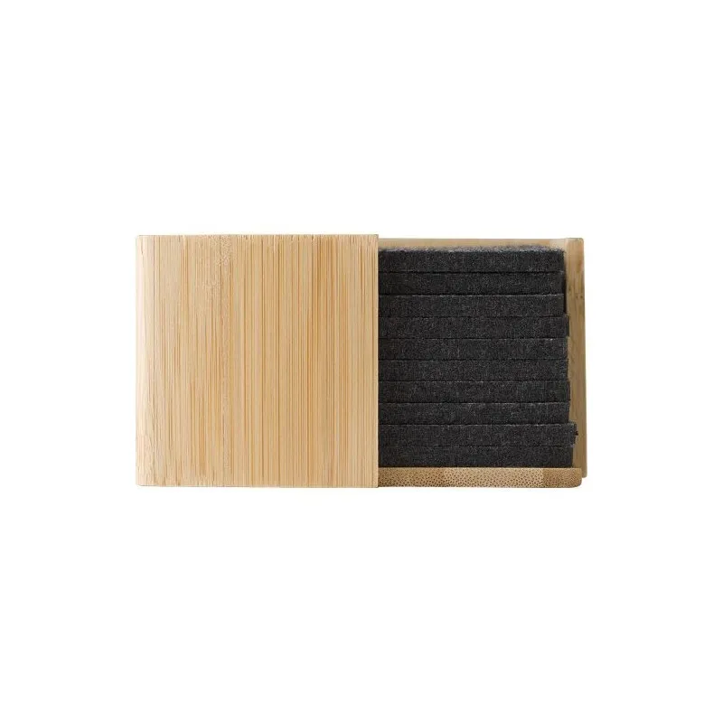 Sous-verre en feutre rPET Lawrence - Écologique & Chic