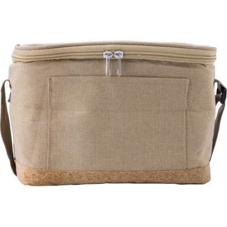 Sac isotherme écologique en polyester rPET - Sage Matières : polyester Taille textile : L Couleurs : rouge cadeau entreprise pas