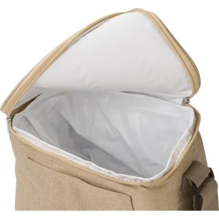 Sac isotherme écologique en polyester rPET - Sage Matières : polyester Taille textile : L Couleurs : rouge goodies publicitaire 