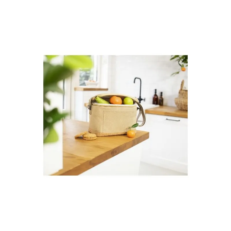 Sac isotherme écologique en polyester rPET - Sage Matières : polyester Taille textile : L Couleurs : rouge marquage laser ultra 