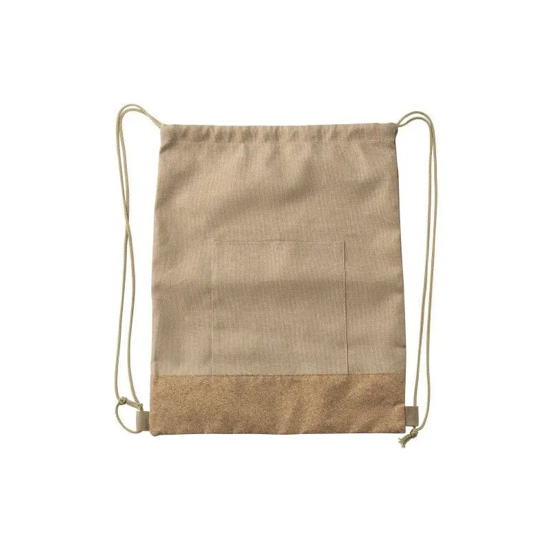 Sac à dos écologique en polyester rPET Ansel Matières : polyester Taille textile : XL Couleurs : noir