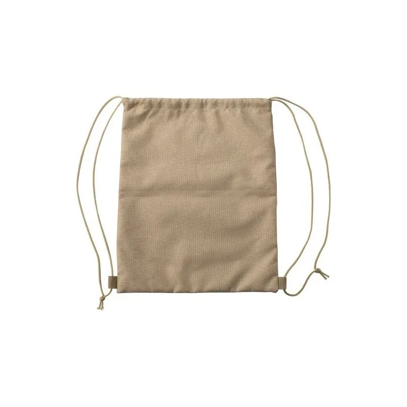 Sac à dos écologique en polyester rPET Ansel Matières : polyester Taille textile : XL Couleurs : noir cadeau entreprise pas cher