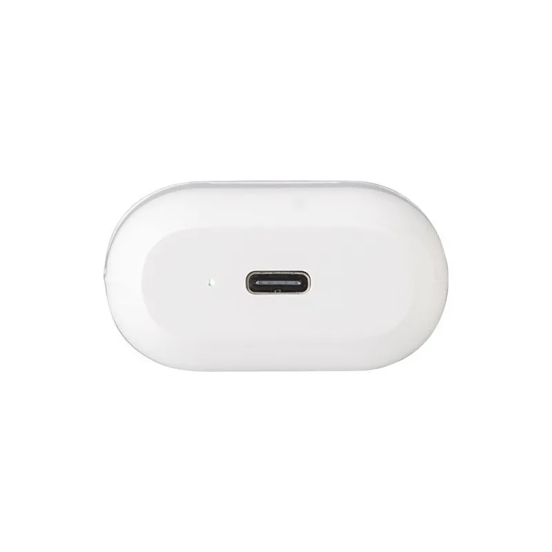 Oreillettes sans fil personnalisées en ABS - Waylon Matières : polyester Taille textile : S Couleurs : jaune personnalisable ave