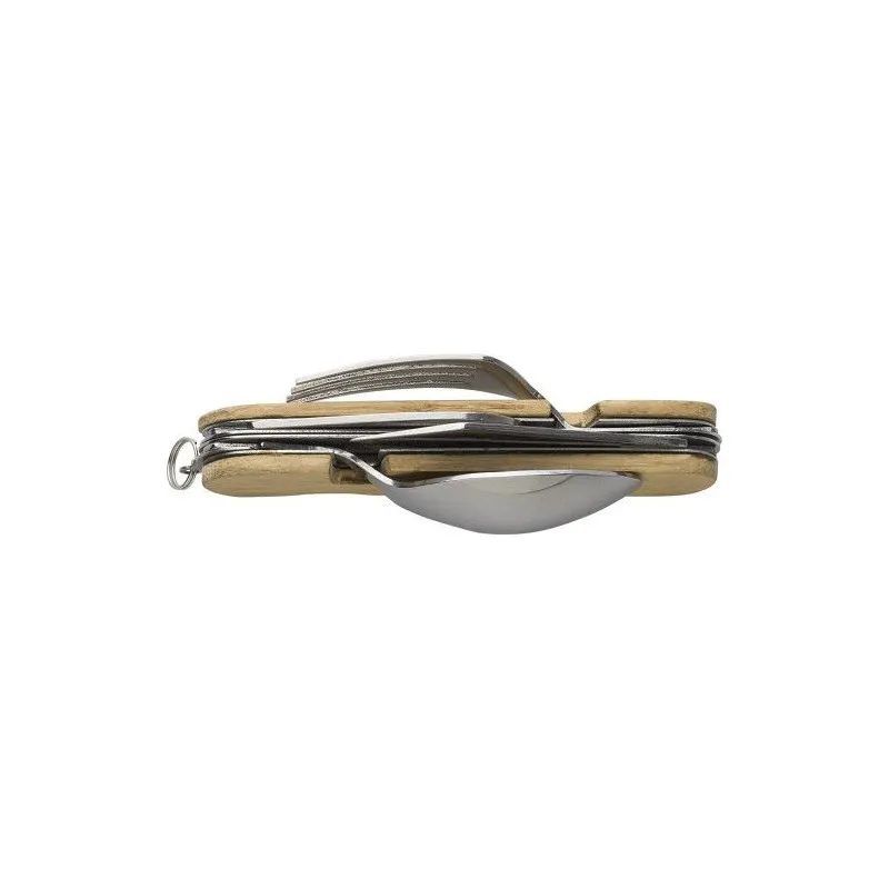 Couverts multifonctionnels écologiques en bambou - Ainsley Matières : polyester Taille textile : XXL Couleurs : fuchsia marquage