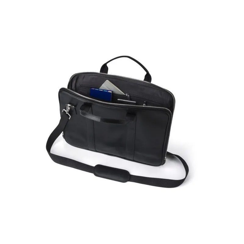 Sacoche en cuir personnalisée pour ordinateur portable - Michael Matières : polyester Taille textile : M Couleurs : vert cadeau 