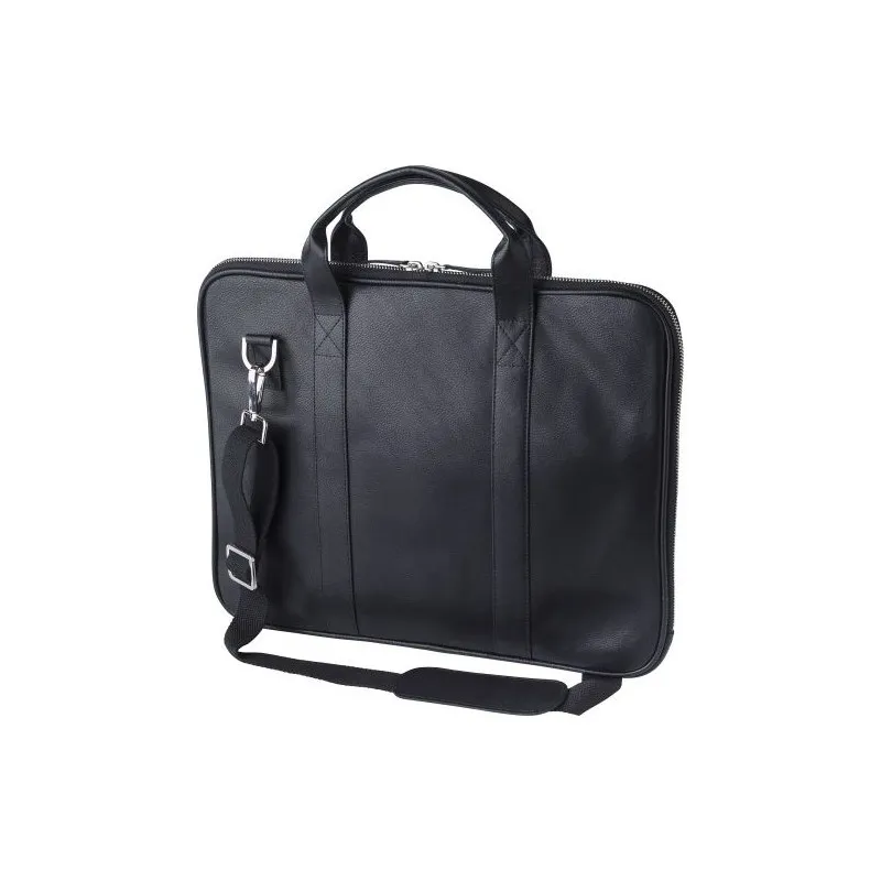 Sacoche en cuir personnalisée pour ordinateur portable - Michael Matières : polyester Taille textile : M Couleurs : vert goodies