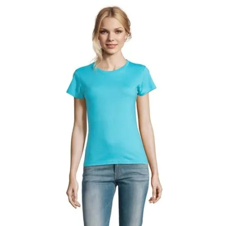 T-Shirt Femme Personnalisé 190g Confort et Style - Imperial Women Matières : coton Taille textile : XXL Couleurs : bleu royal go