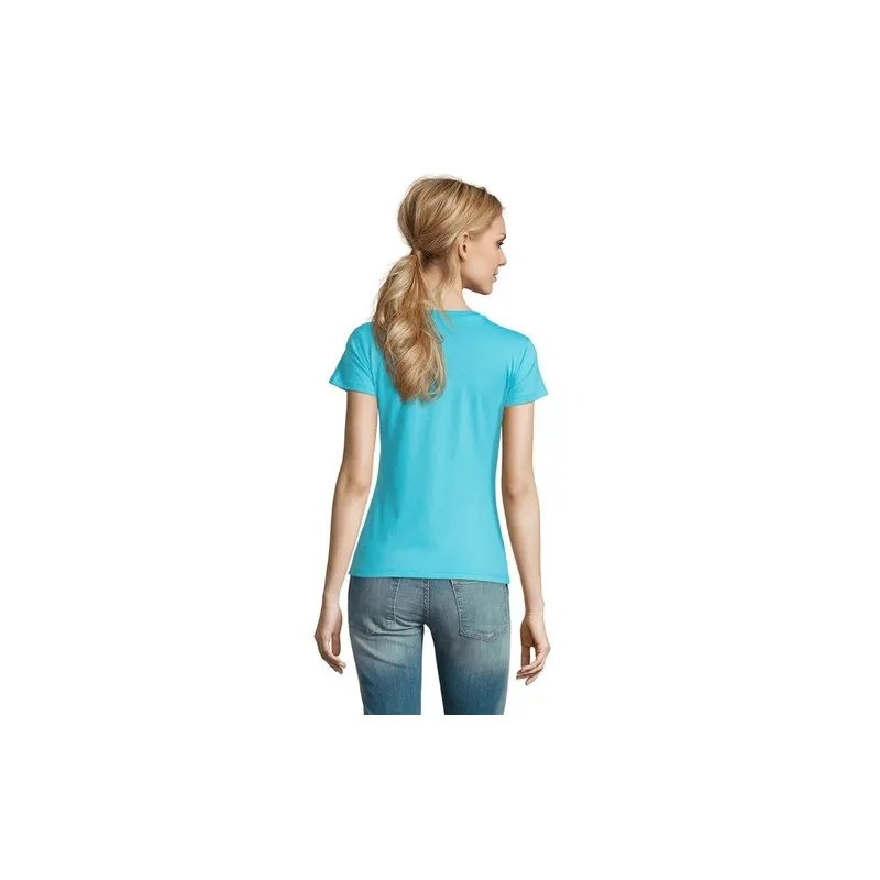 T-Shirt Femme Personnalisé 190g Confort et Style - Imperial Women Matières : coton Taille textile : XXL Couleurs : bleu royal pe