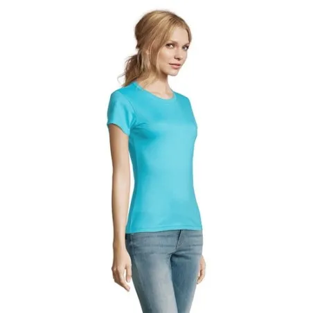 T-Shirt Femme Personnalisé 190g Confort et Style - Imperial Women Matières : coton Taille textile : XXL Couleurs : bleu royal go