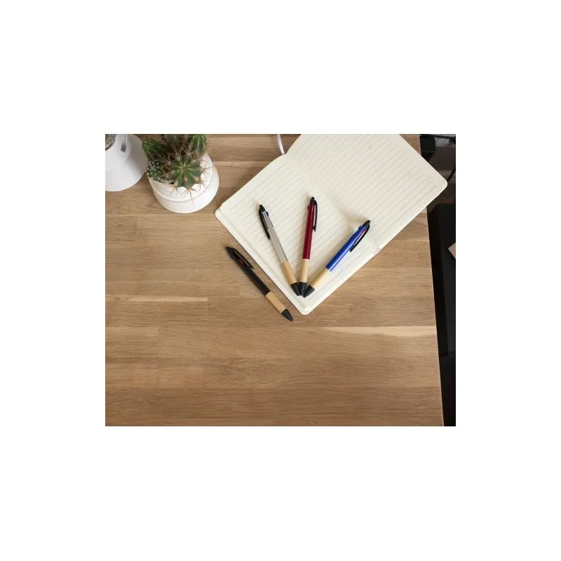 Stylo bille écologique 3 mines en ABS - Malachi Matières : polyester Taille textile : S Couleurs : noir objet publicitaire robus