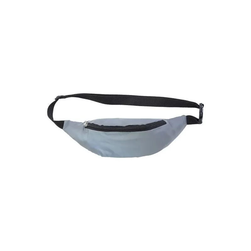 Sac banane réfléchissant personnalisé - Jocelyn, objets publicitaires Matières : polyester Taille textile : M Couleurs : bleu