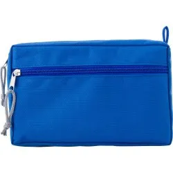 Trousse de toilette écologique en rPET personnalisée - Natasha Matières : polyester Taille textile : XXL Couleurs : rouge 2