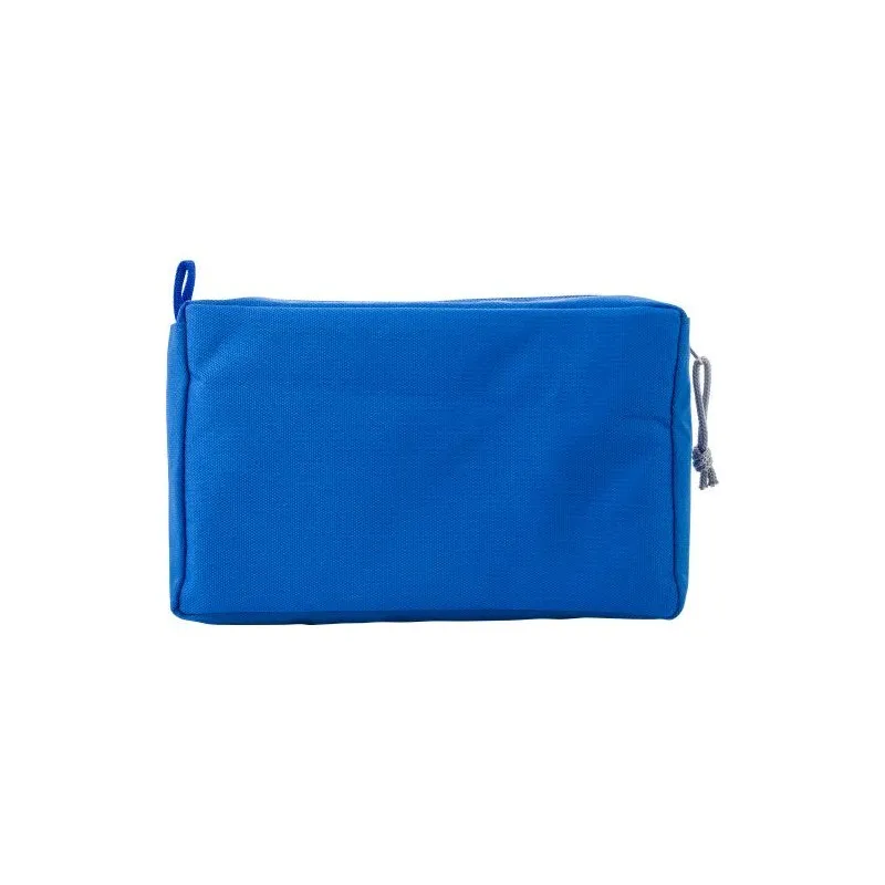 Trousse de toilette écologique en rPET personnalisée - Natasha Matières : polyester Taille textile : XL Couleurs : vert impressi