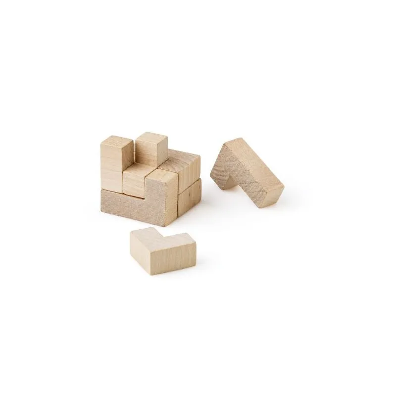 Jeu de cubes en bois Amber - Créativité et Fun