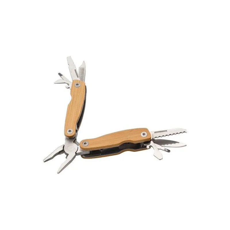 Pince multifonction écologique et personnalisée - Dottie Matières : polyester Taille textile : XXL Couleurs : blanc goodies publ