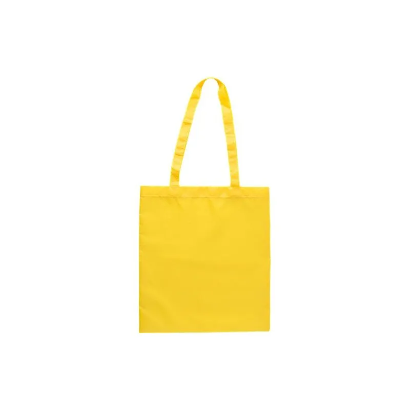 Sac shopping personnalisé en rPET écologique Anaya Matières : microfibre Couleurs : rouge