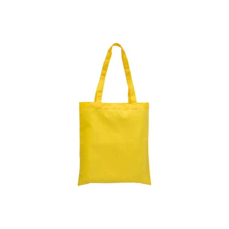 Sac shopping personnalisé en rPET écologique Anaya Matières : microfibre Couleurs : bleu objet publicitaire robuste