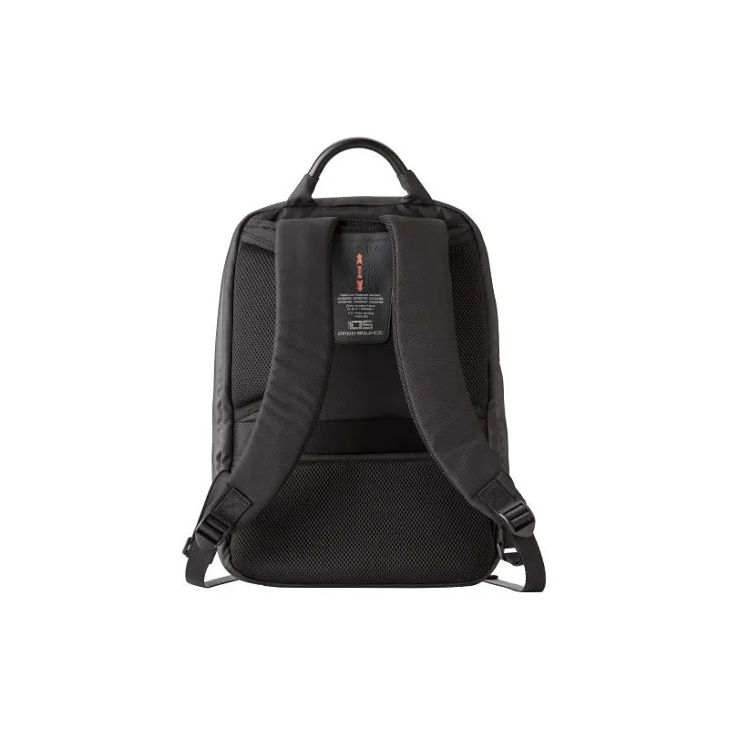 Sac à dos antivol en nylon personnalisable pour ordinateur USB Cleo Matières : polypropylène (PP) Couleurs : blanc personnalisab