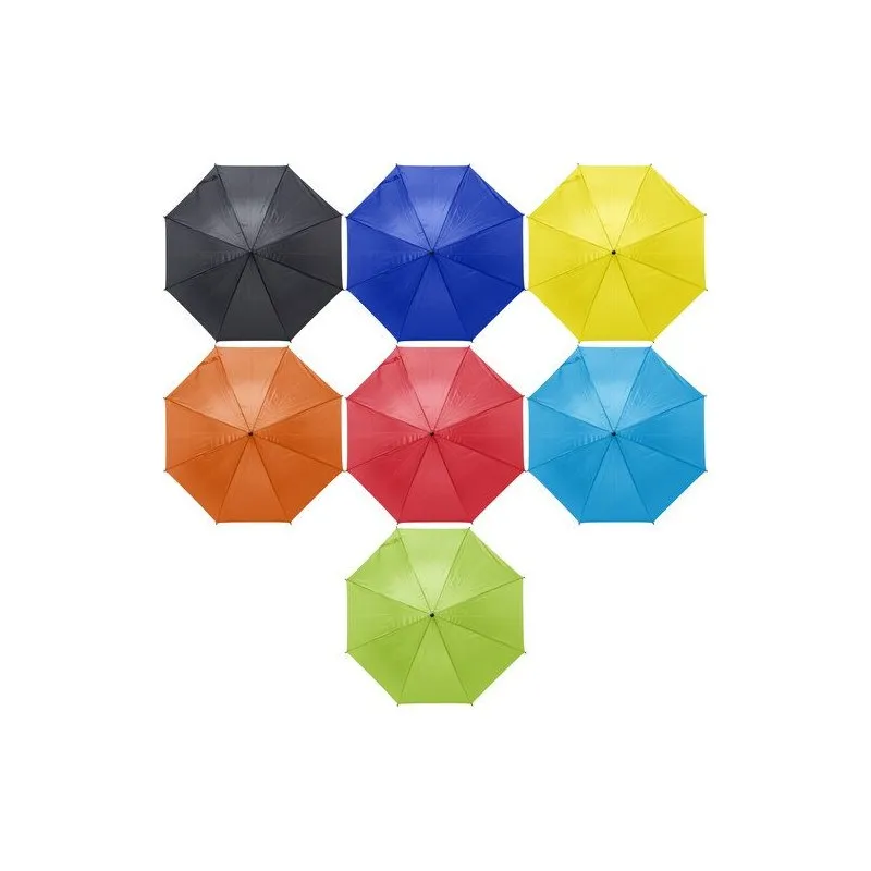 Parapluie écologique en polyester 170T - Rachel Matières : polyester Couleurs : jaune cadeau collaborateur premium