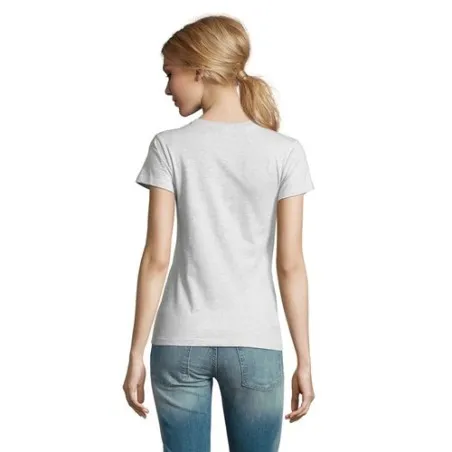 T-Shirt Femme Personnalisé 190g Confort et Style - Imperial Women Matières : coton Taille textile : 3XL Couleurs : blanc personn
