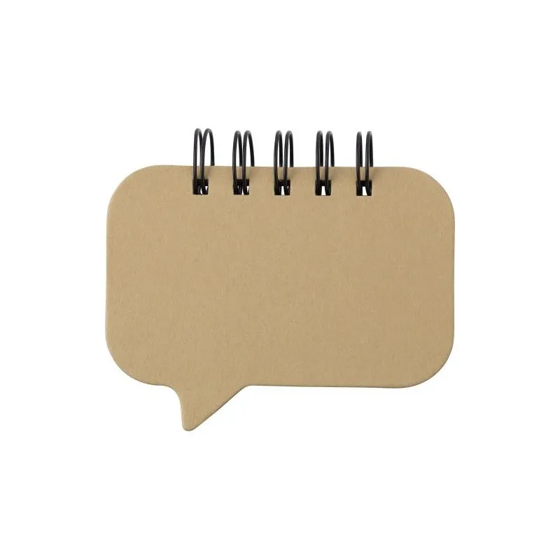 Carnet à spirale personnalisé avec papiers repositionnables Reya Matières : polyester Taille textile : S Couleurs : blanc