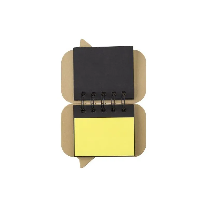 Carnet à spirale personnalisé avec papiers repositionnables Reya Matières : polyester Taille textile : S Couleurs : blanc goodie