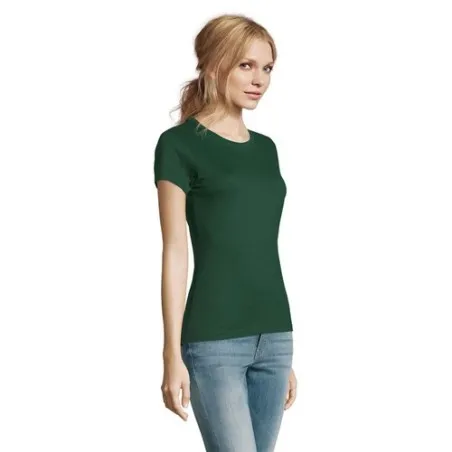 T-Shirt Femme Personnalisé 190g Confort et Style - Imperial Women Matières : coton Taille textile : XL Couleurs : blanc cadeau c