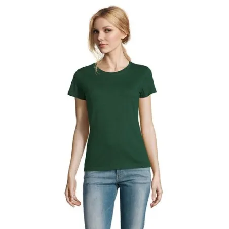 T-Shirt Femme Personnalisé 190g Confort et Style - Imperial Women Matières : coton Taille textile : XXL Couleurs : blanc marquag