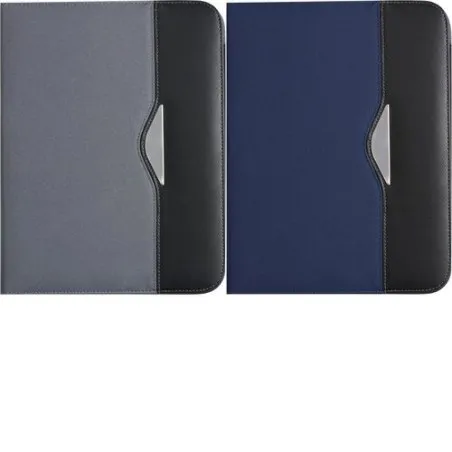 Conférencier A4 personnalisé en polyester 600D - Ivo Couleurs : rouge cadeau entreprise pas cher