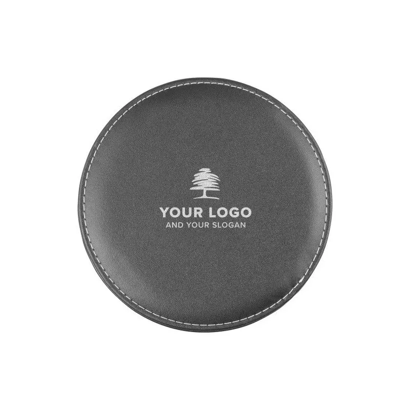 Set personnalisé de 4 pièces à vin - Jeremy Couleurs : blanc personnalisable avec votre logo