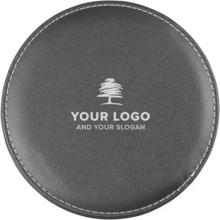 Set personnalisé de 4 pièces à vin - Jeremy Couleurs : blanc personnalisable avec votre logo