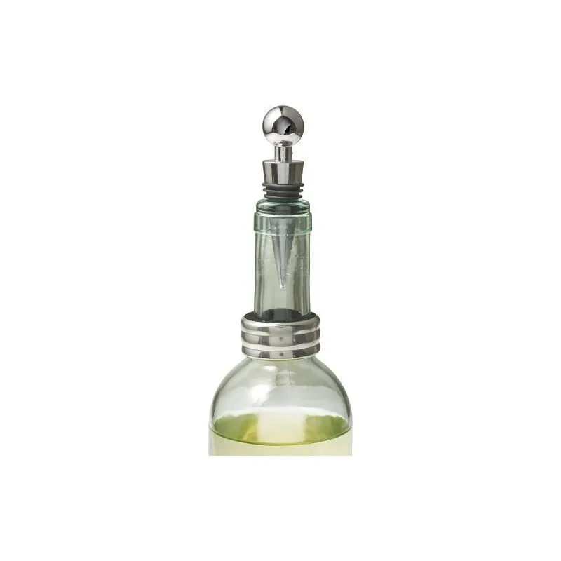 Set personnalisé de 4 pièces à vin - Jeremy Couleurs : blanc marquage laser ultra précis