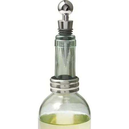 Set personnalisé de 4 pièces à vin - Jeremy Couleurs : blanc marquage laser ultra précis