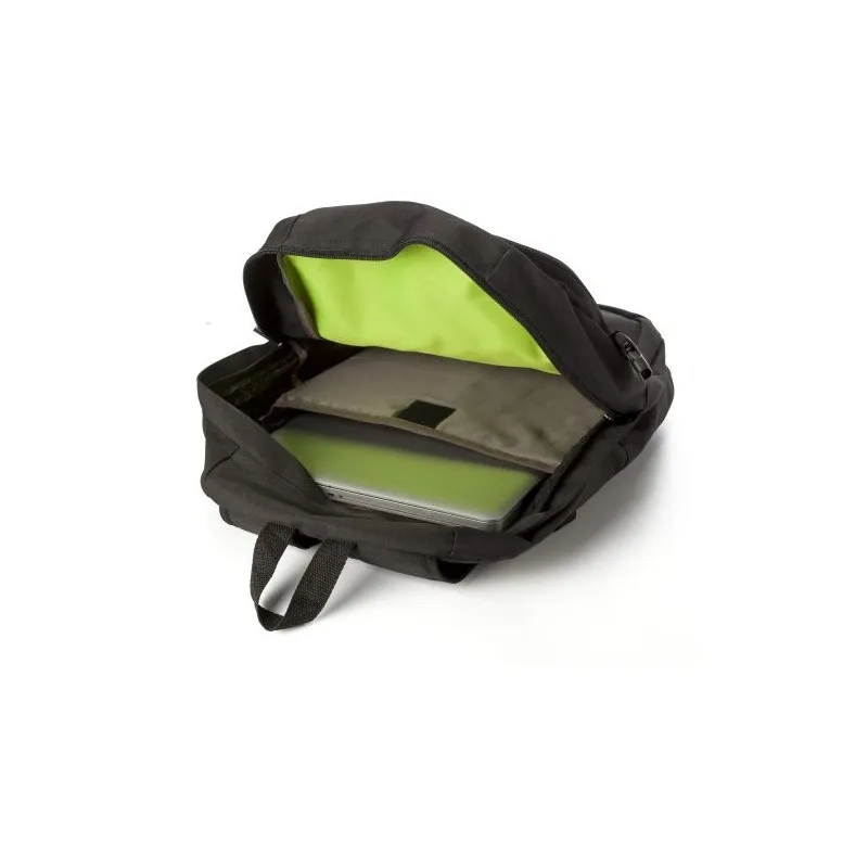 Sac à dos personnalisé en polyester RFID pour ordinateur Marley Couleurs : jaune marquage laser ultra précis