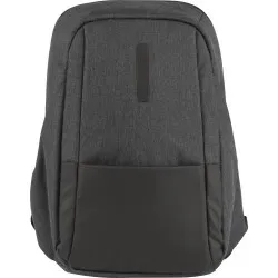 Sac à dos porte-ordinateur personnalisé en PVC Aliza Couleurs : noir