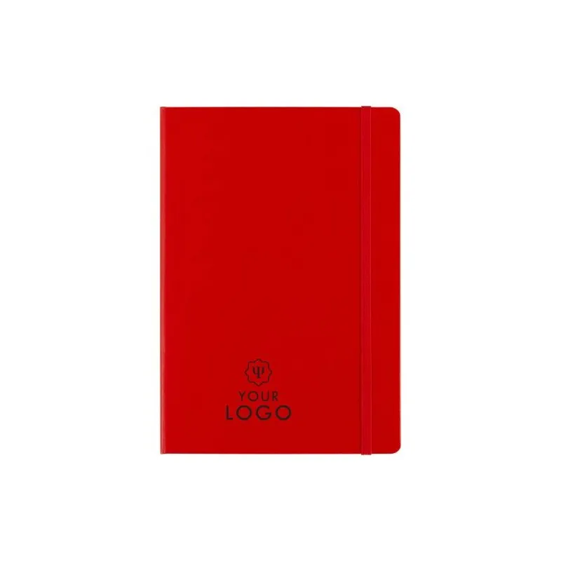 Carnet A5 Élégant de 128 pages lignées - Chanelle Matières : polyester Taille textile : XL Couleurs : bleu goodies entreprise de