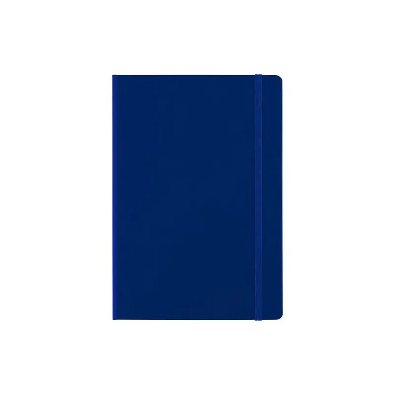 Carnet A5 Élégant de 128 pages lignées - Chanelle Matières : polyester Taille textile : M Couleurs : noir cadeau entreprise pas 