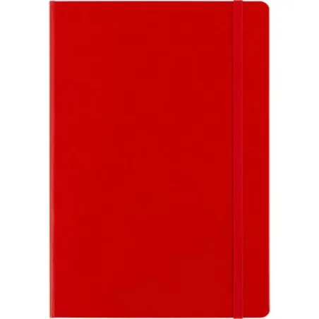 Carnet A5 Élégant de 128 pages lignées - Chanelle Matières : polyester Taille textile : L Couleurs : fuchsia personnalisable ave