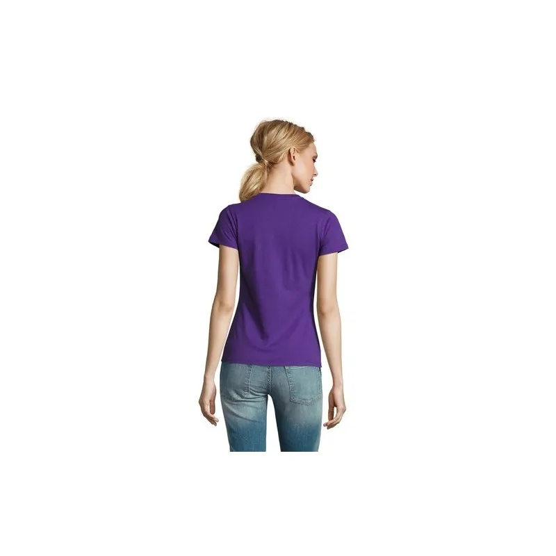 T-Shirt Femme Personnalisé 190g Confort et Style - Imperial Women Matières : coton Taille textile : XXL Couleurs : rose bonbon o