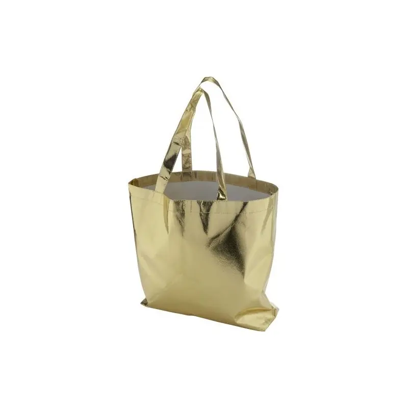 Sac Écologique en Non-Tissé Laminé Personnalisé - Johnathan Matières : polyester Taille textile : XXL Couleurs : noir goodies pu