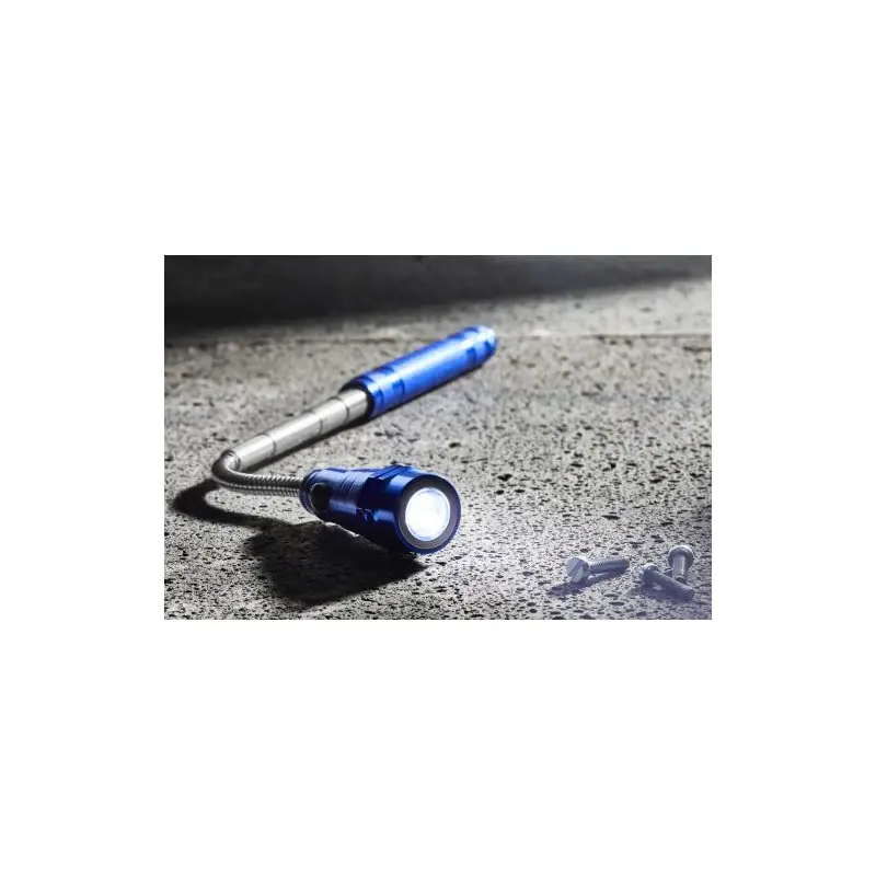 Torche flexible téléscopique personnalisée Aya Matières : polypropylène (PP) Couleurs : jaune objet publicitaire robuste