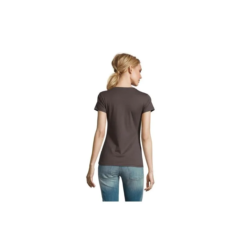 T-Shirt Femme Personnalisé 190g Confort et Style - Imperial Women Matières : coton Taille textile : S Couleurs : jaune accessoir
