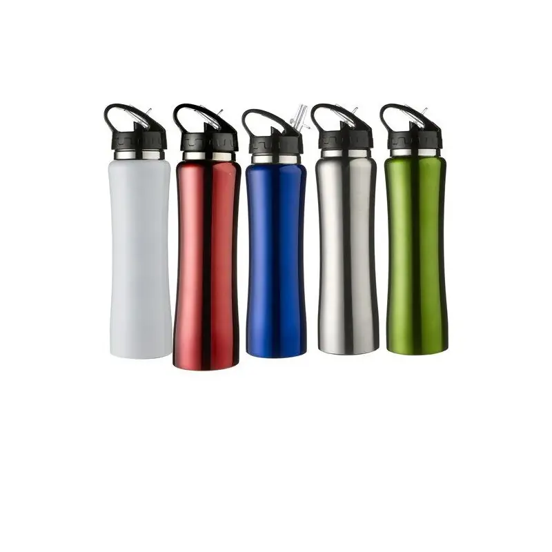 Gourde isotherme personnalisée double paroi 500 ml Teresa Matières : feutrine Couleurs : vert marquage laser ultra précis