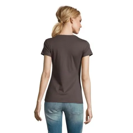 T-Shirt Femme Personnalisé 190g Confort et Style - Imperial Women Matières : coton Taille textile : XXL Couleurs : jaune cadeau 